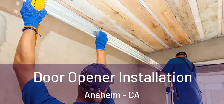 Door Opener Installation Anaheim - CA